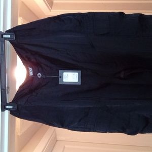 DKNY Black Parachute Pants, Size 14 (NWT)
